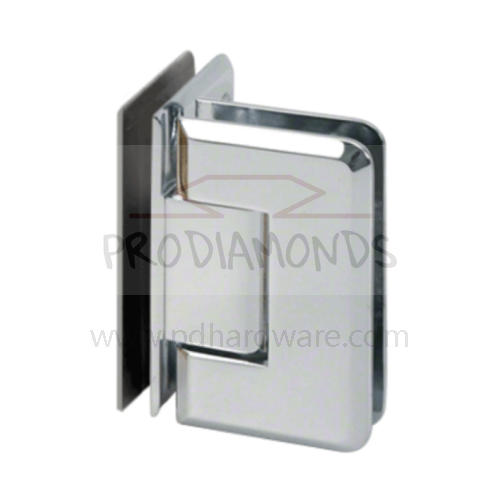 Standard Bevel Edges 90 Degree Glass to Glass Shower Hinge