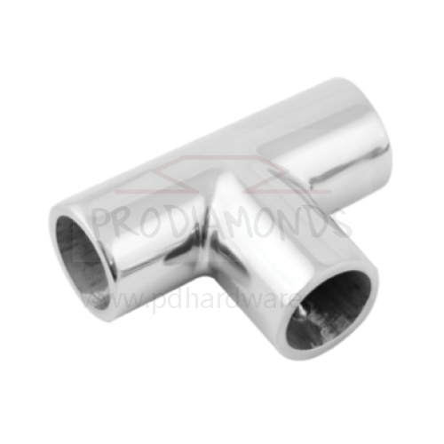 Round Adjustable Rail-to-Rail Shower Support Bar Connector